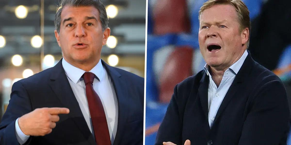 Luego de una nueva derrota sufrida, en esta ocasión frente al Atlético Madrid, el presidente de FC Barcelona ha decidido que el tiempo de Koeman al frente del equipo se terminó y se lo comunicarán en breve.