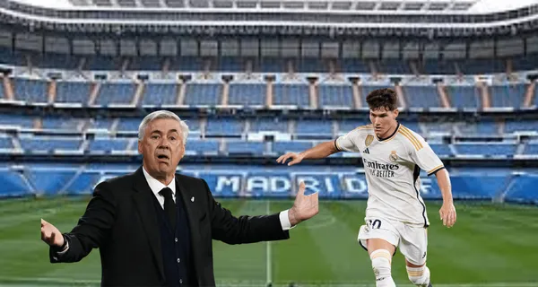 A los 10' minutos del PT un error inexplicable dejó al Real Madrid 1 a 0 abajo en el marcador