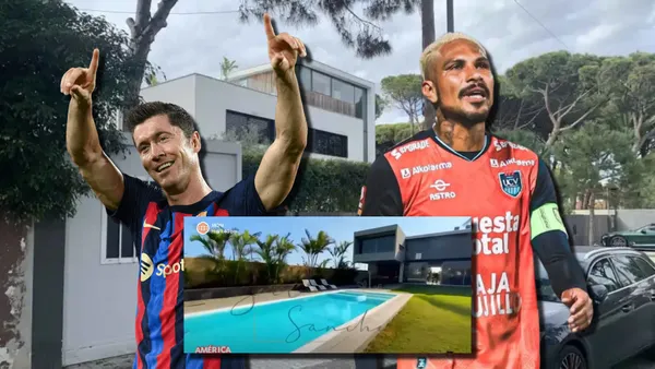 A Paolo Guerrero le dieron una casa de 2 millones, esto cuesta la de Lewandowski