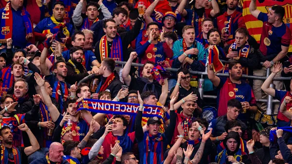 Afición de Barcelona