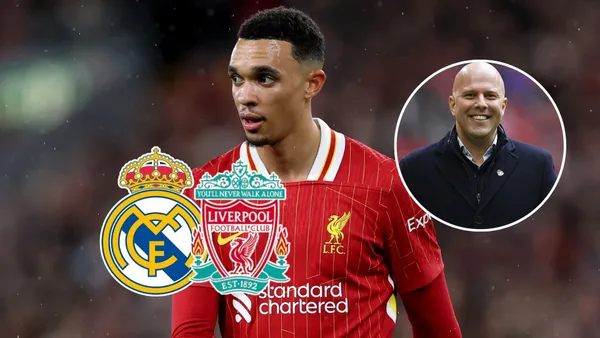 Alexander Arnold - Arne Slot (Foto: X)