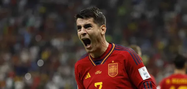 Álvaro Morata abrió el marcador ante Georgia y alcanza a los mejores.