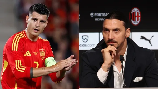 Álvaro Morata y Zlatan Ibrahimovic / Foto: 20 minutos