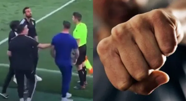 Ambos mantuvieron una discusión subida de tono y casi se produce lo peor.