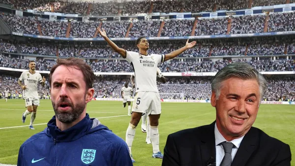 Ancelotti lo ama pero así le marcó la cancha Southgate a Bellingham en Inglaterra