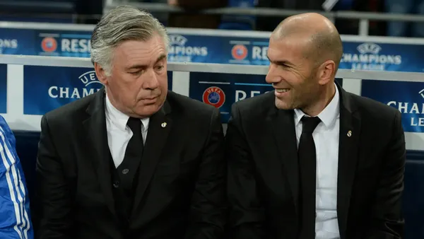 Ancelotti y Zidane