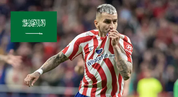 Ángel Correa, jugador del Atlético de Madrid