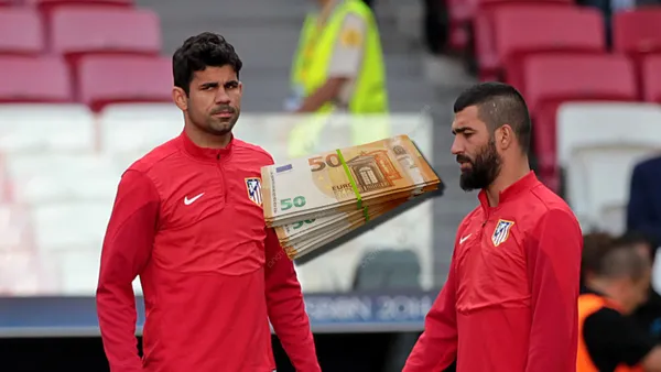 Arda Guler y Diego Costa en el Atlético de Madrid