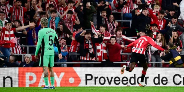 Atlético de Madrid no pudo contra el Bilbao, que ganó por 2 a 0 y con un gran despliegue de fútbol