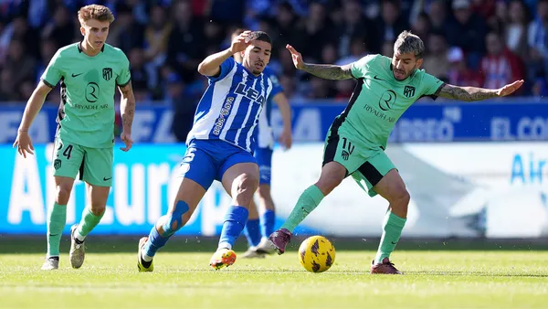 Atlético Madrid pierde frente a Alavés