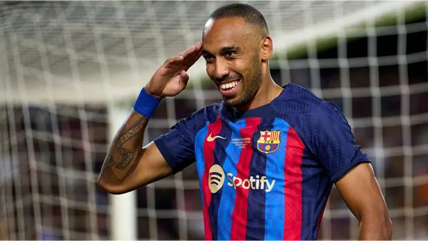 Aubameyang, ex jugador del FC Barcelona