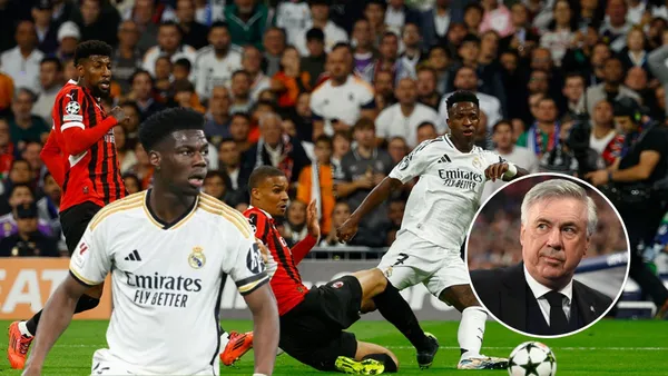 Aurélien Tchouaméni - Carlo Ancelotti (Foto: Champions League)