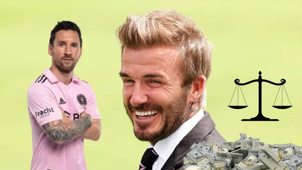 Beckham le paga a Messi 50 millones, la fortuna que ganó contra falsificadores