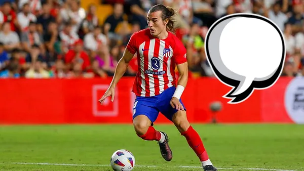 Caglar Söyüncü en un partido con el Atlético