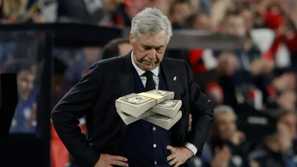 Carlo Ancelotti, entrenador del Real Madrid.