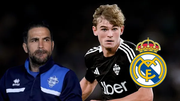 Cesc Fàbregas - Nico Paz (Foto: X)