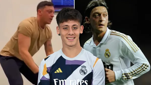 Como Özil, el increíble cambio físico de Arda Güler tras 9 meses en el Madrid