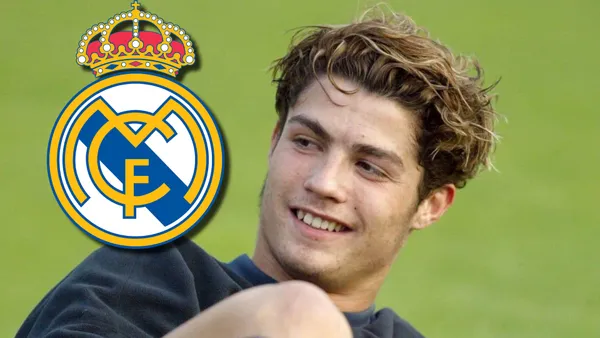 Cristiano Ronaldo en sus inicios con la Selección de Portugal