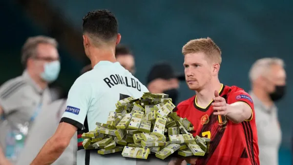 Cristiano Ronaldo gana 200 millones, esto le ofrecieron a De Bruyne en Arabia