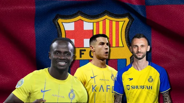 Cristiano Ronaldo, Sadio Mané y Marcelo Brosovic, jugadores del Al-Nassr