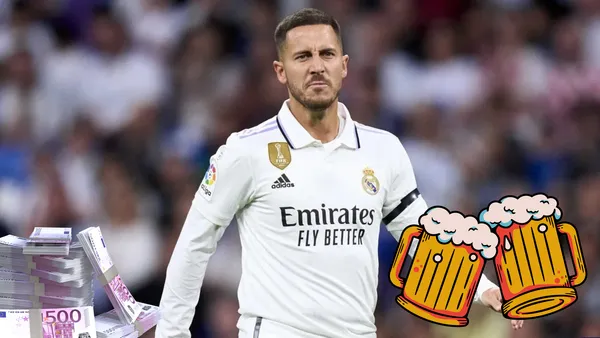 Dejó de jugar para tomar cerveza, el negocio que ocupa a Hazard tras su retiro