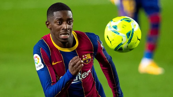 Dembélé renovaría debido a su lesión.