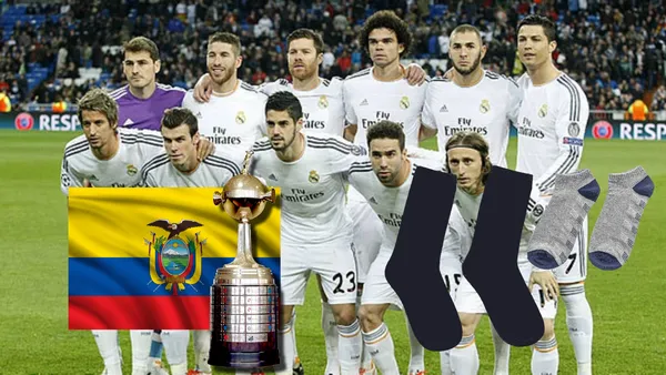 Ecuatoriano que enfrentó al Madrid y campeón de Libertadores, hoy vende medias