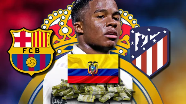 Ecuatoriano tiene más goles que Endrick, Atleti y Barça lo pelearían por 600 mil