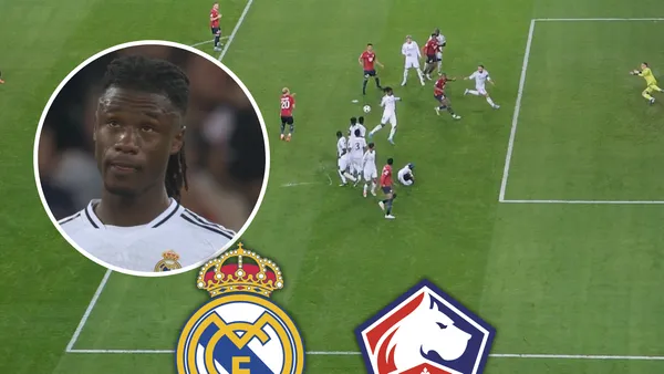 Eduardo Camavinga Foto: Captura de ESPN y Escudoteca PN