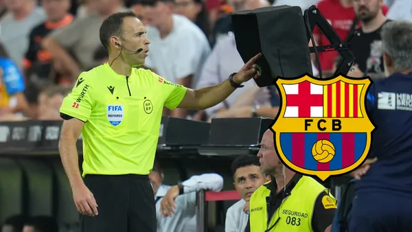 El árbitro anuló este gol por fuera de juego de otro jugador, cuando no interviene en la jugada