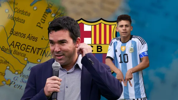 El Barça perdió a Echeverri, la joya argentina de 16 años por la que va Deco