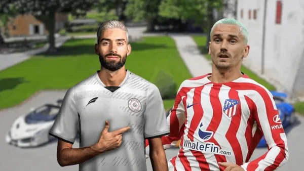 El belga dejó atrás la casa Rojiblanca de la capital española y vive una nueva vida de lujos.