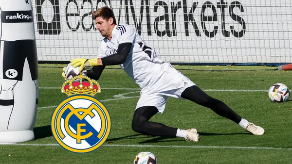 El belga demostró que es uno de los mejores porteros del mundo con esta parada