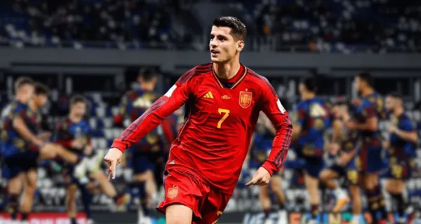 El capitán Álvaro Morata marcó el primer gol del partido: España ya gana y necesita estos puntos para la Euro