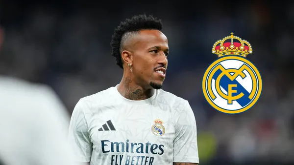 El central brasileño del Real Madrid sigue en su proceso de recuperación