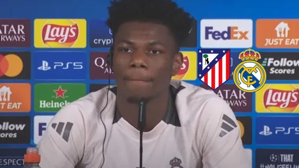 El centrocampista madridista estuvo hablando en rueda de prensa previa al derbi europeo