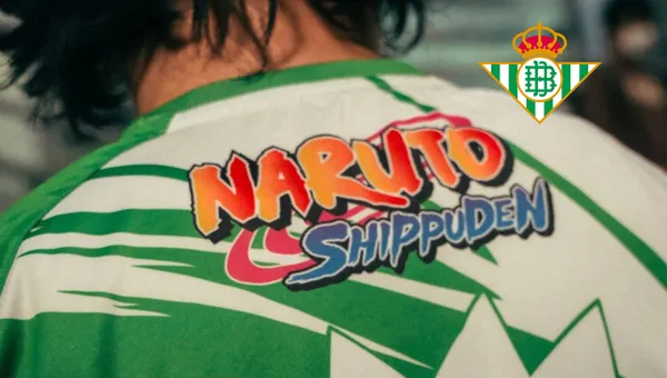 El club verdiblanco ha sacado una camiseta para los más frikis del manga