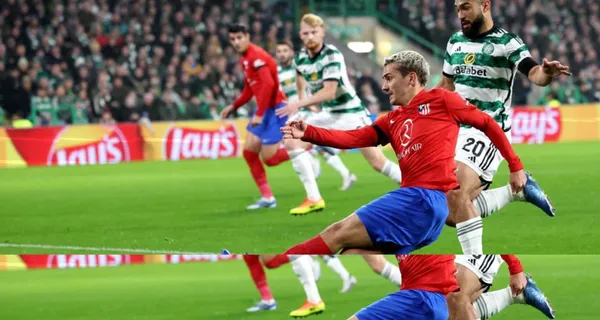 El Colchonero llegó al empate en Celtic Park a través del francés, que aprovechó un rebote luego del penal que él mismo pateó y puso las cosas 1-1