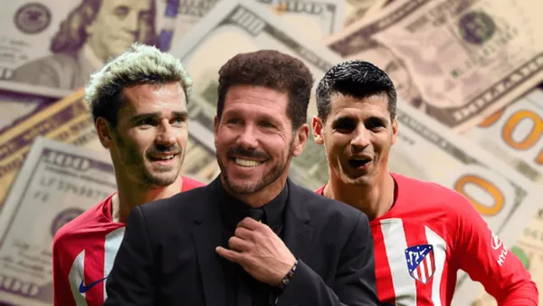 El cuadro colchonero sonríe con una fe sus grandes joyas