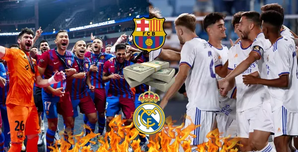 El cuadro merengue percibe una cantidad de dinero muy grande gracias a sus jóvenes promesa y es por ello que luego pueden realizar fichajes de élite.