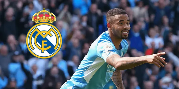 El delantero brasileño fue ofrecido para reforzar al Rey de Europa. Su contrato con el Manchester City finaliza en 2023