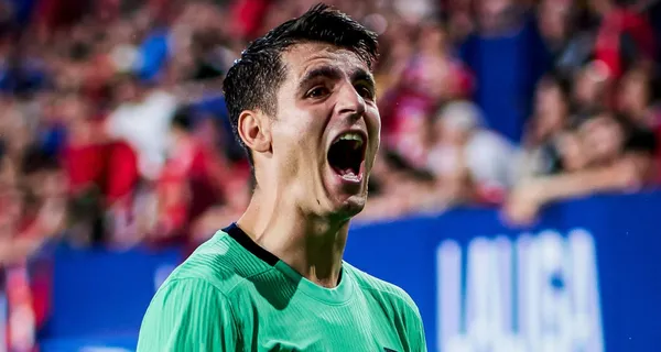 El delantero español fue el más determinante del equipo colchonero y se despachó con un hat-trick en Montilivi.