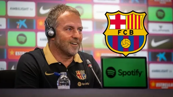 El entrenador del FC Barcelona ha cargado contra el funcionamiento de La Liga con el caso Dani Olmo