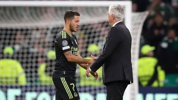 El entrenador del Real Madrid, como el delantero español Lucas Vázquez y el guardameta Courtois, argumentaron los motivos del mal partido jugado