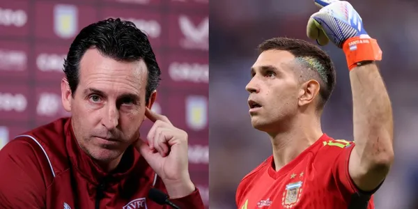 El entrenador español del Aston Villa avisó que hablará con el portero de la Selección Argentina.