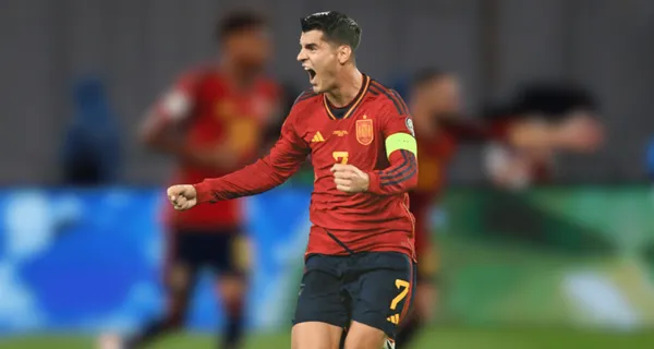 El festival de Álvaro Morata continúa en Georgia vs España y ya son tres goles