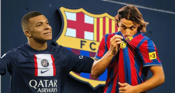 El futbolista sueco le habló al delantero francés sobre el equipo al que debe irse.