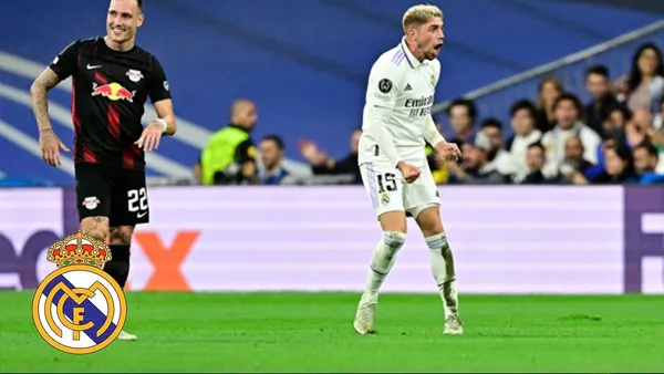 El internacional uruguayo marcó un hito histórico en la noche del Santiago Bernabéu y dio un aporte clave en la victoria del real Madrid, por Champions.