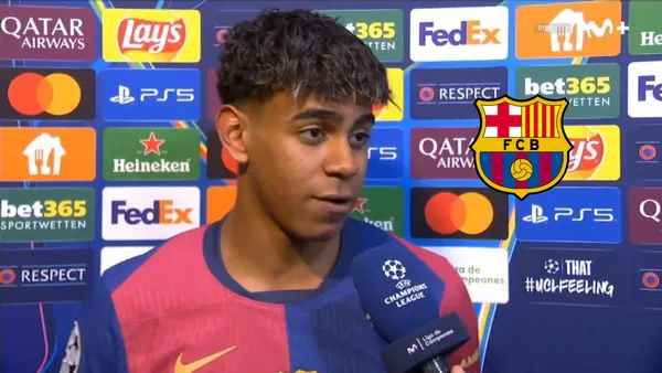 El jugador del FC Barcelona hizo una entrevista al finalizar el Atlético de Madrid - FC Barcelona