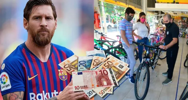 El jugador tenía grandes condiciones en el FC Barcelona, pero ahora su nuevo trabajo está en las bicicletas